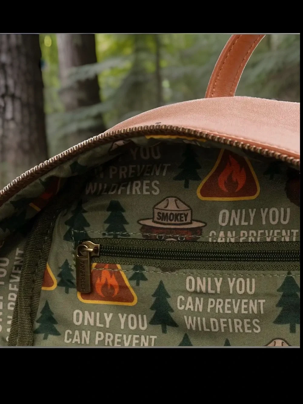 NEW w Tags Loungefly Exclusive 707 Street SMOKEY the BEAR Backpack Bag LE 500